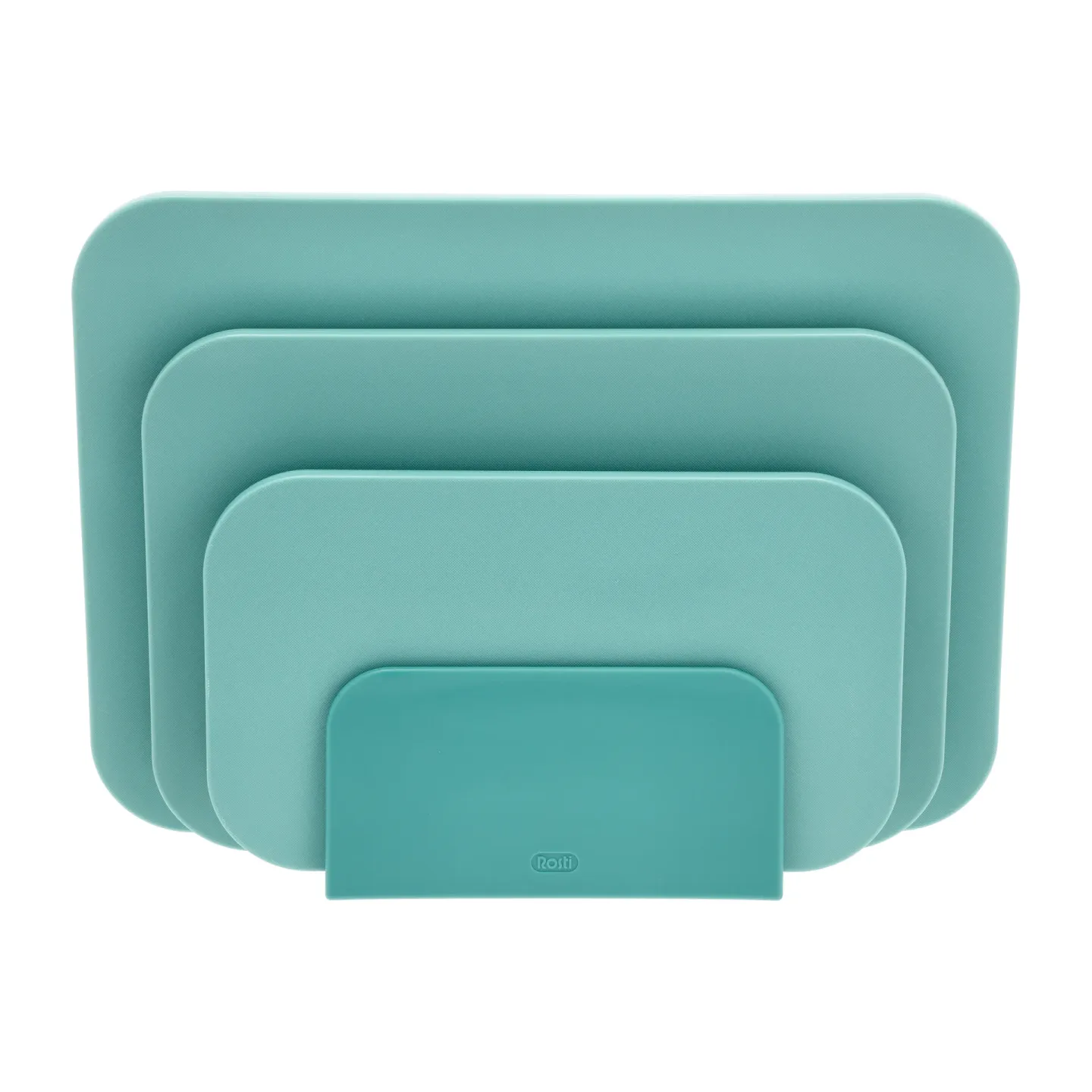 Rosti Choptima Schneidebrett Set 3 Teile und Halter Nordic green