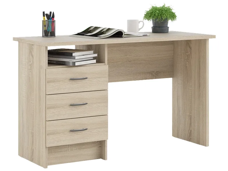 Schreibtisch LEO 48.1x120.1x72.6cm eiche