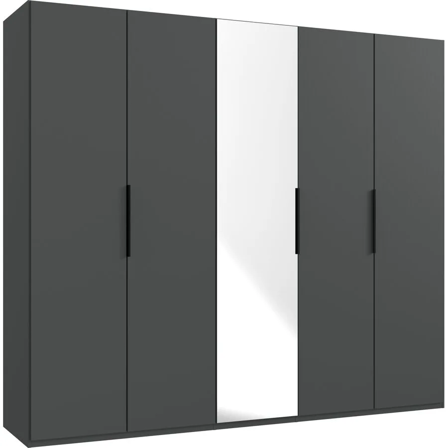 Kleiderschrank Sanko graphit Holzwerkstoff B 250 cm