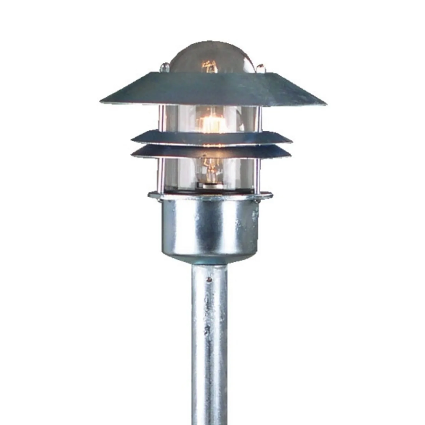 Blokhus Gartenleuchte Galvanised - Nordlux - Metall - Einflammig