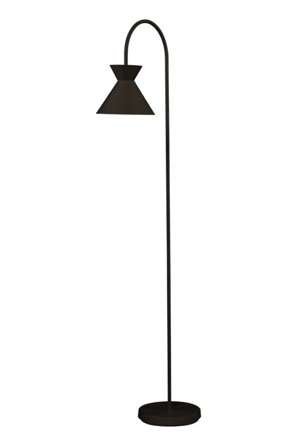 Aneta Lighting - Coni - Golvlampa - Svart