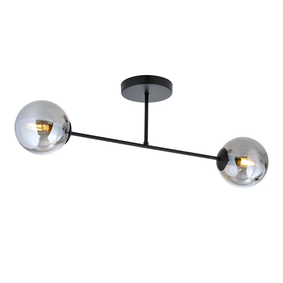 Emibig Lighting - Roma 55cm - Takplafond - Rökfärgad