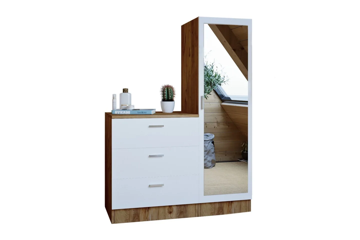 Rinorea Förvaringsskåp 40x140 cm - Grön