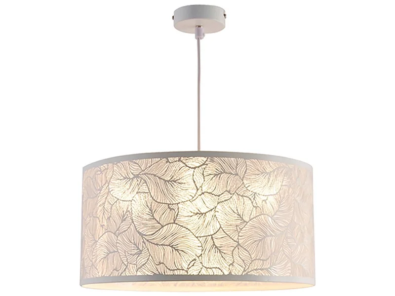 Hängelampe HELGE 40x120cm 40W weiss