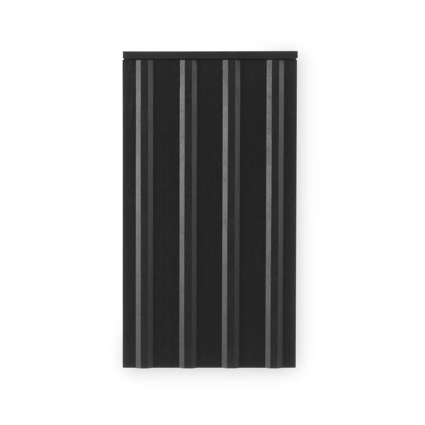Normann Copenhagen Rib väggskåp Soft black, 73x40x23 cm
