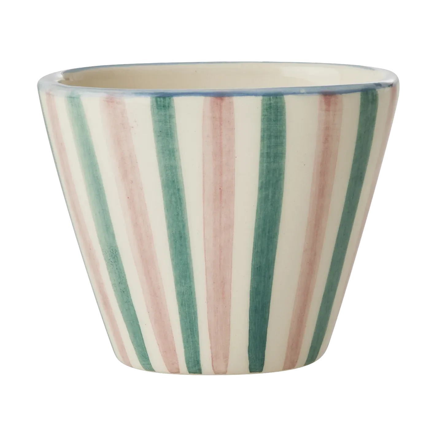 RICE Rice Keramik-Espressotasse 7 cl Stripes