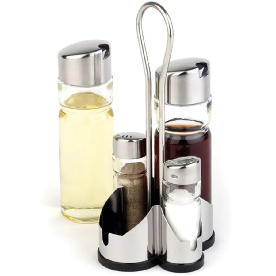 APS Economic Transparent Edelstahl/Glas 10.6 cm 21.8 cm