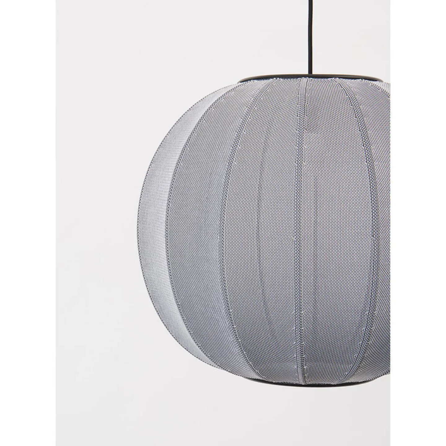 Knit-Wit 45 Round Pendelleuchte Silver - Made By Hand - Schlafzimmer - Aluminium