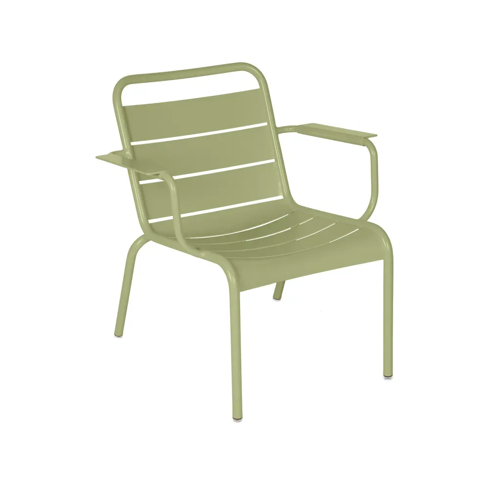Fermob Luxembourg loungefåtölj Willow green (grön)