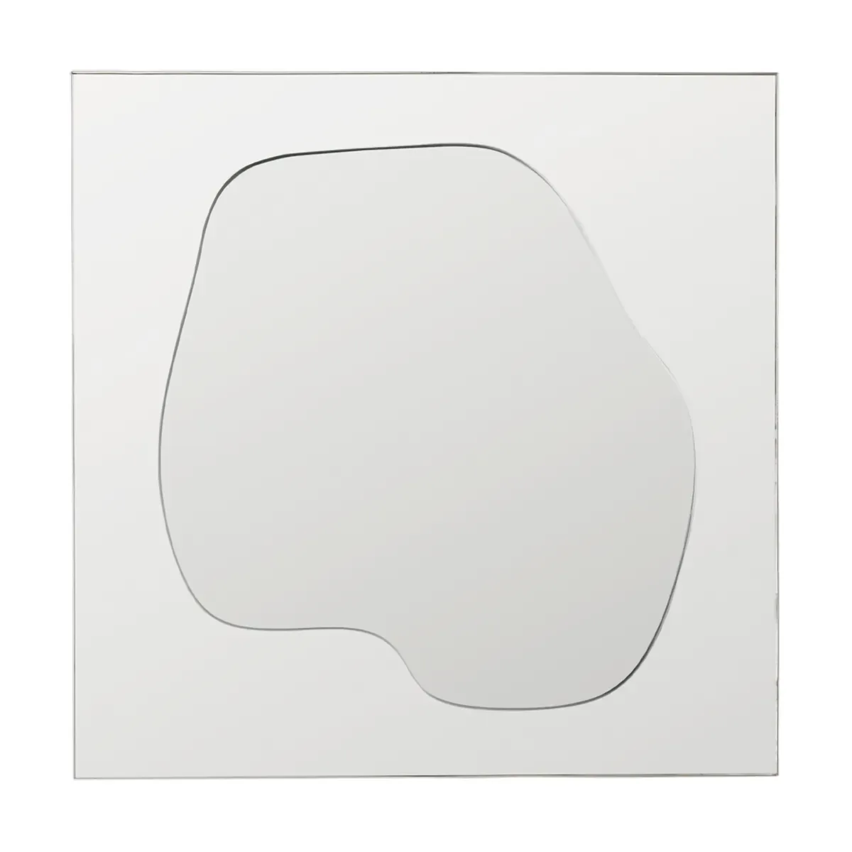 Ferm Living Folia spegel Silver, 45 cm