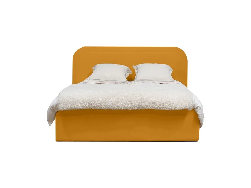 Kastenbett BOBOCHIC CASSIOPEE 160x200cm samt gelb