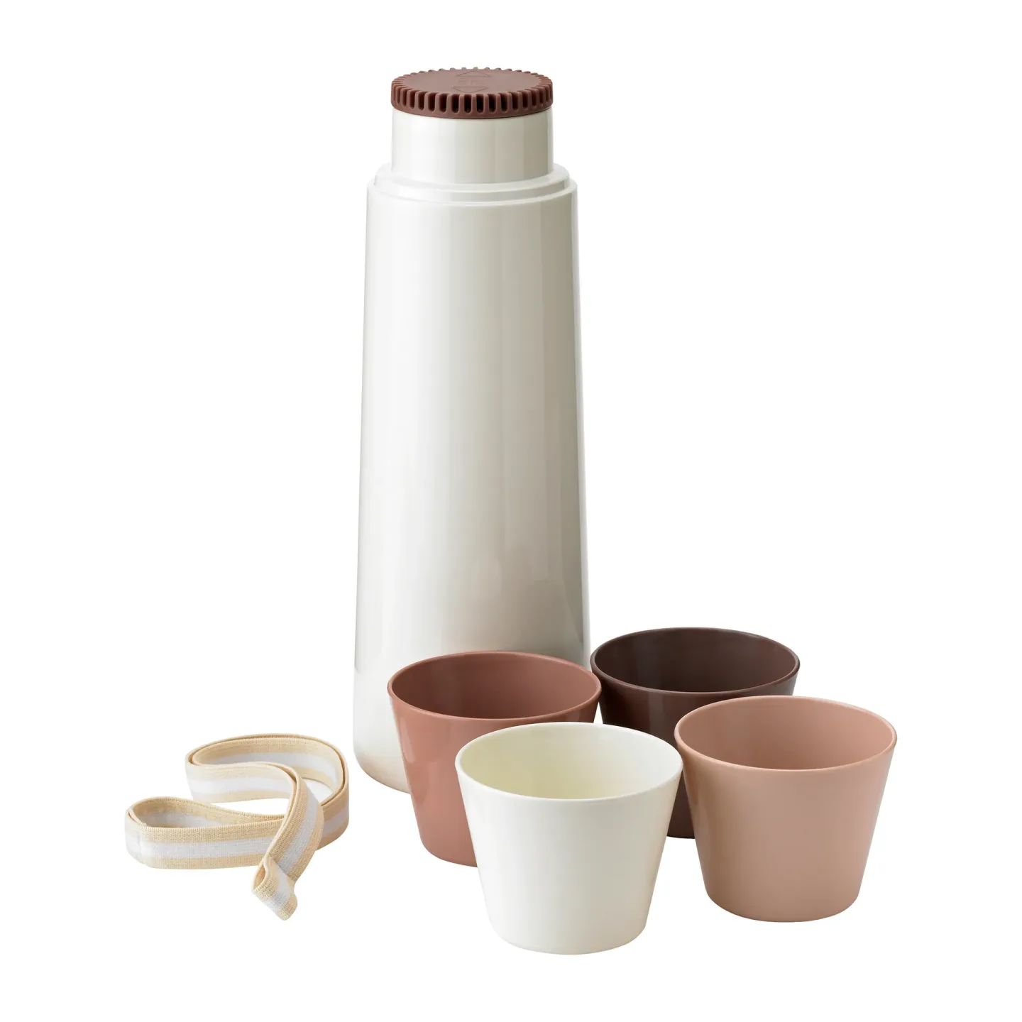 RIG-TIG PICNIC Thermosflasche mit 4 Tassen Blossom