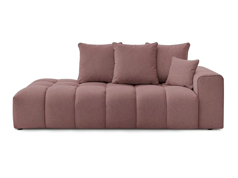 3er Sofa BOBOCHIC MONT-BLANC Stoff chiniert rosa