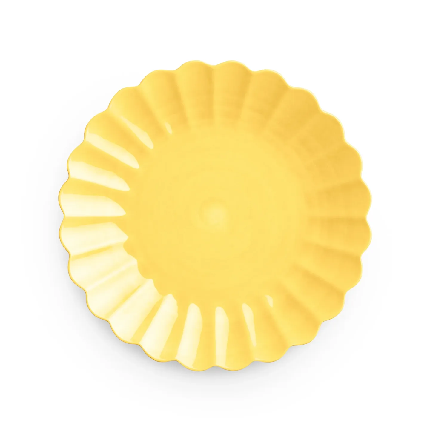 Mateus Oyster Teller 28cm Gelb