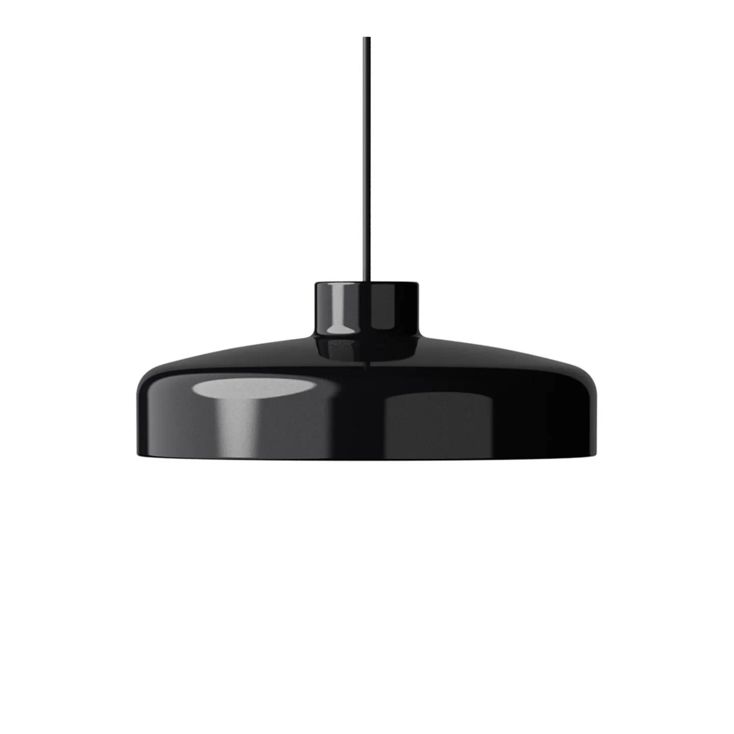NINE - Lacquer - Pendant Medium Black - Pendellampor - Keiji Takeuchi - Svart - Metall/Plast