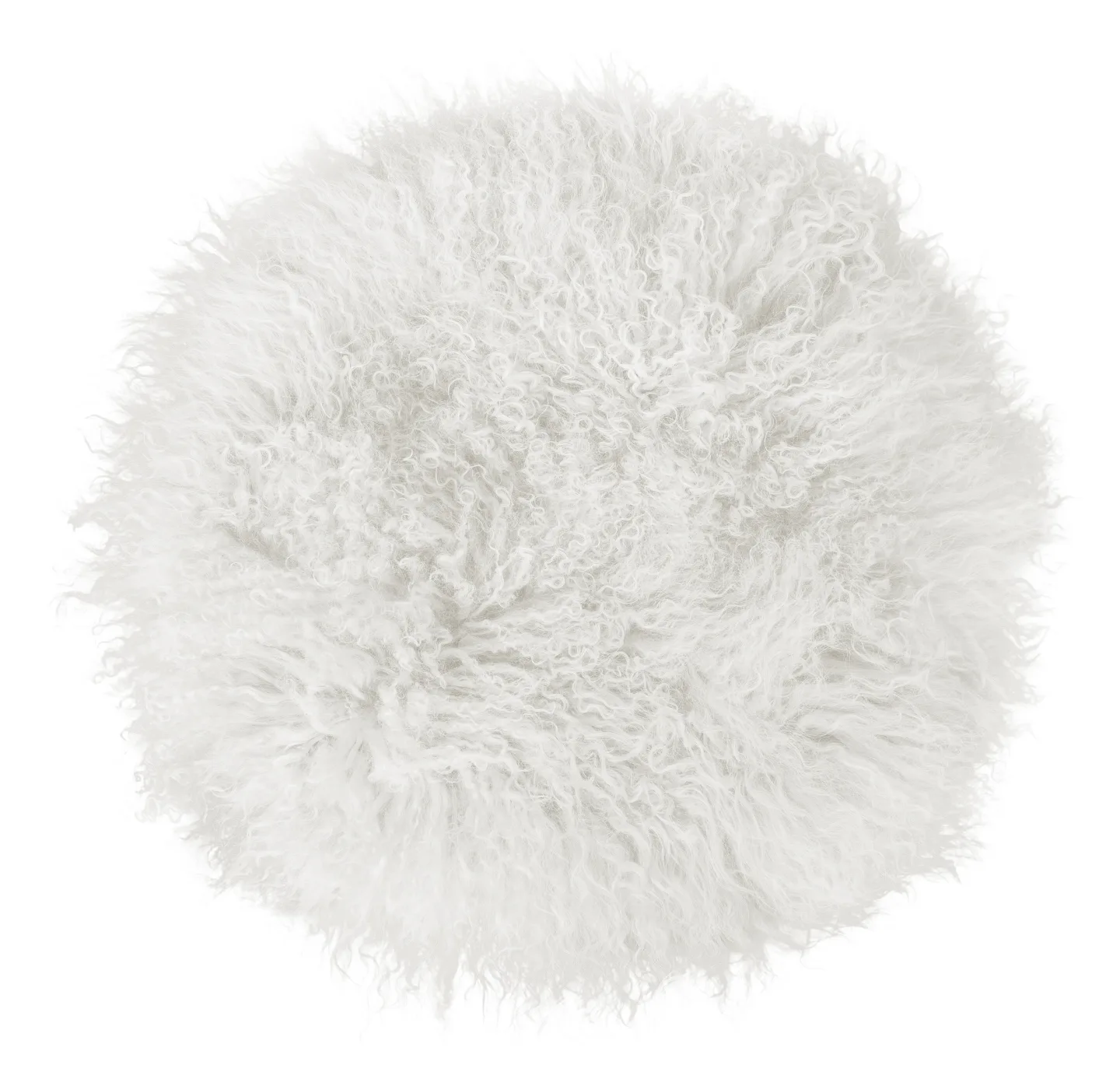 Magma Sitzauflage Pamina Weiss 35/45cm Rund Weiss | Schubiger Möbel