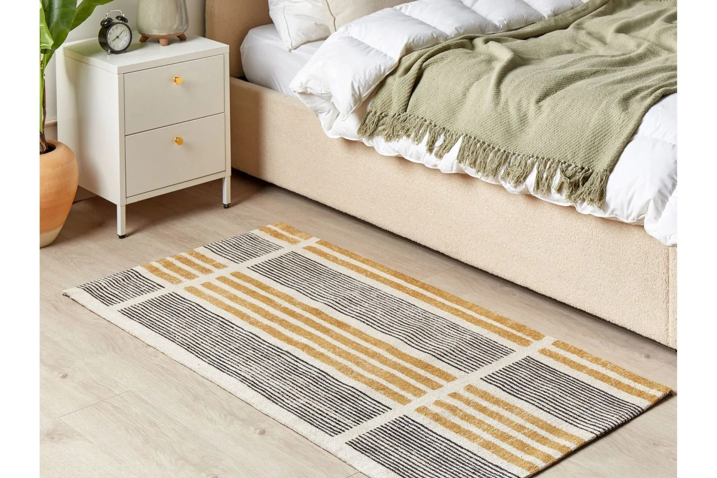 Katra Ryamatta 80x150 cm - Gul