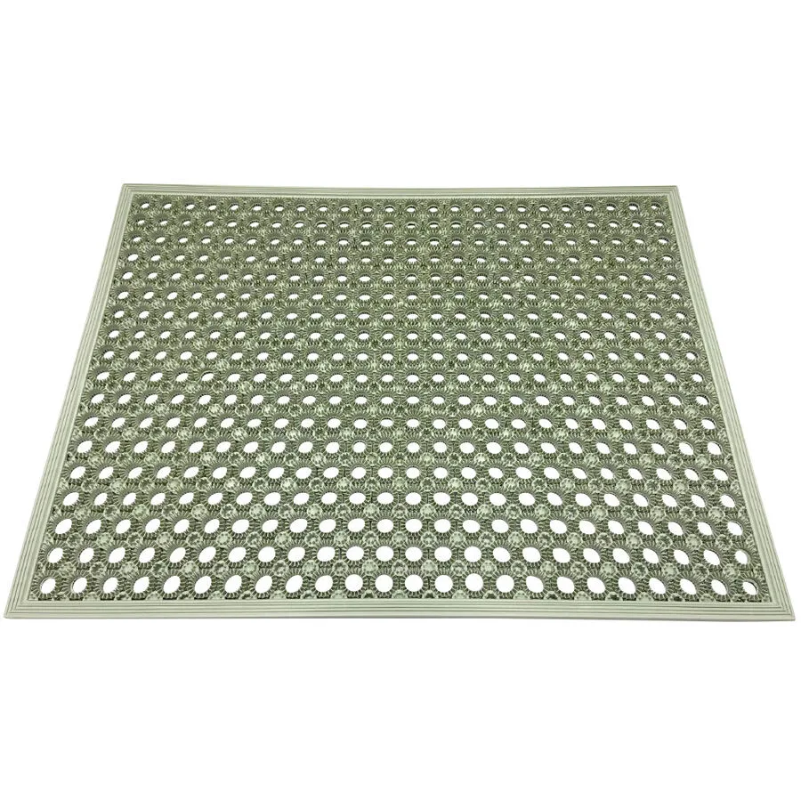 Türvorlage Lizzy mint Gummi Rechteckig B 48 cm