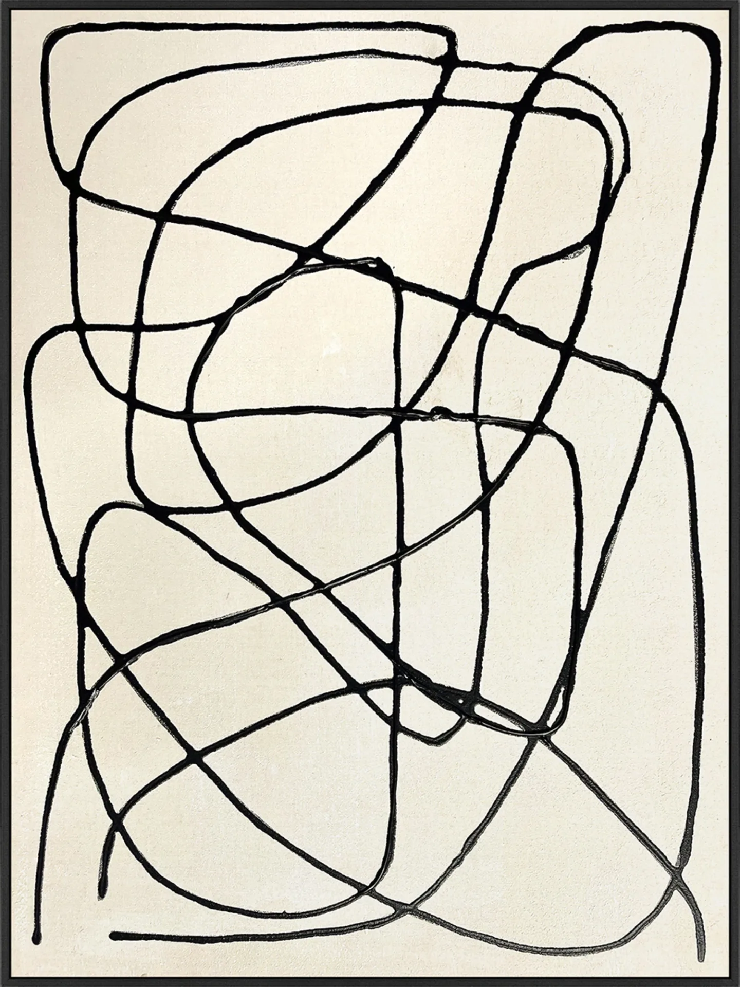 image LAND Gemälde Line Art | Schubiger Möbel