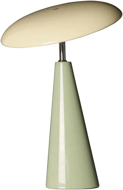 Eja - Audrey 33cm - Portabel lampa - Ljusgrön/beige