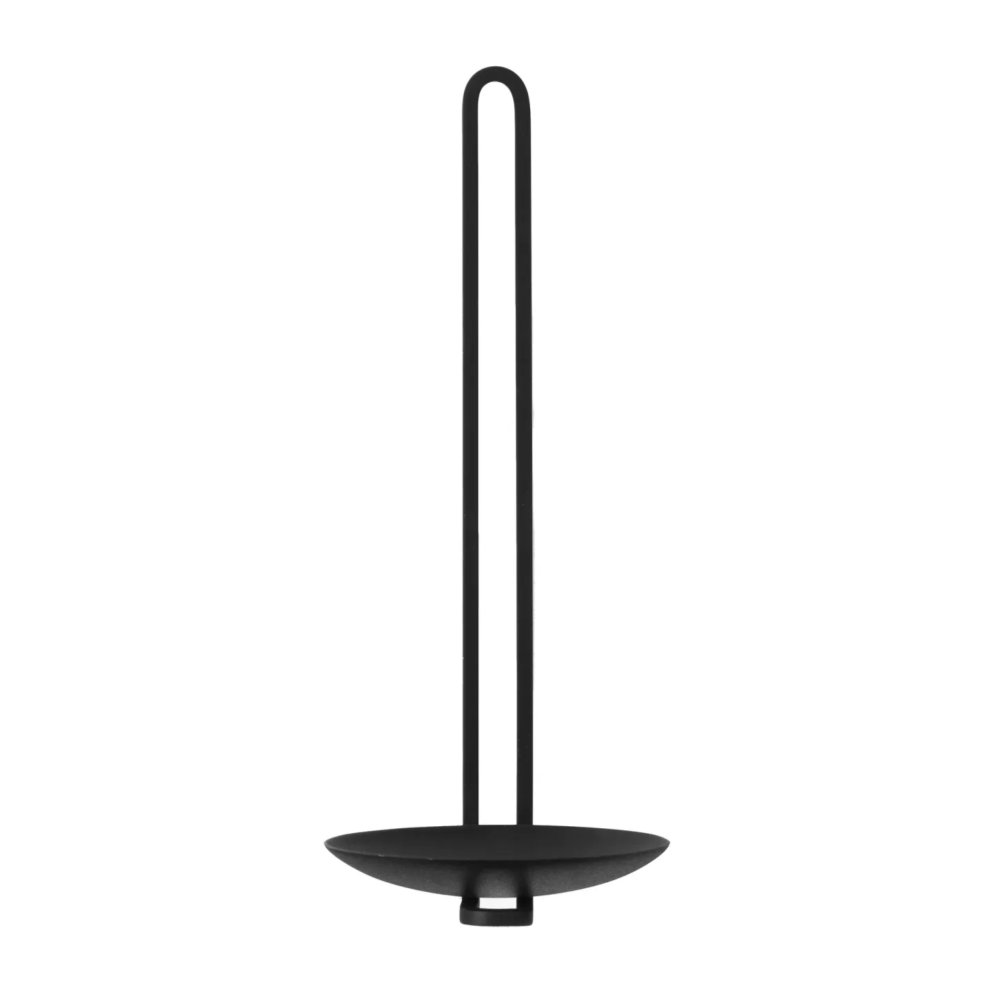 Audo Copenhagen Clip Teelichthalter Wand 20 cm Schwarz