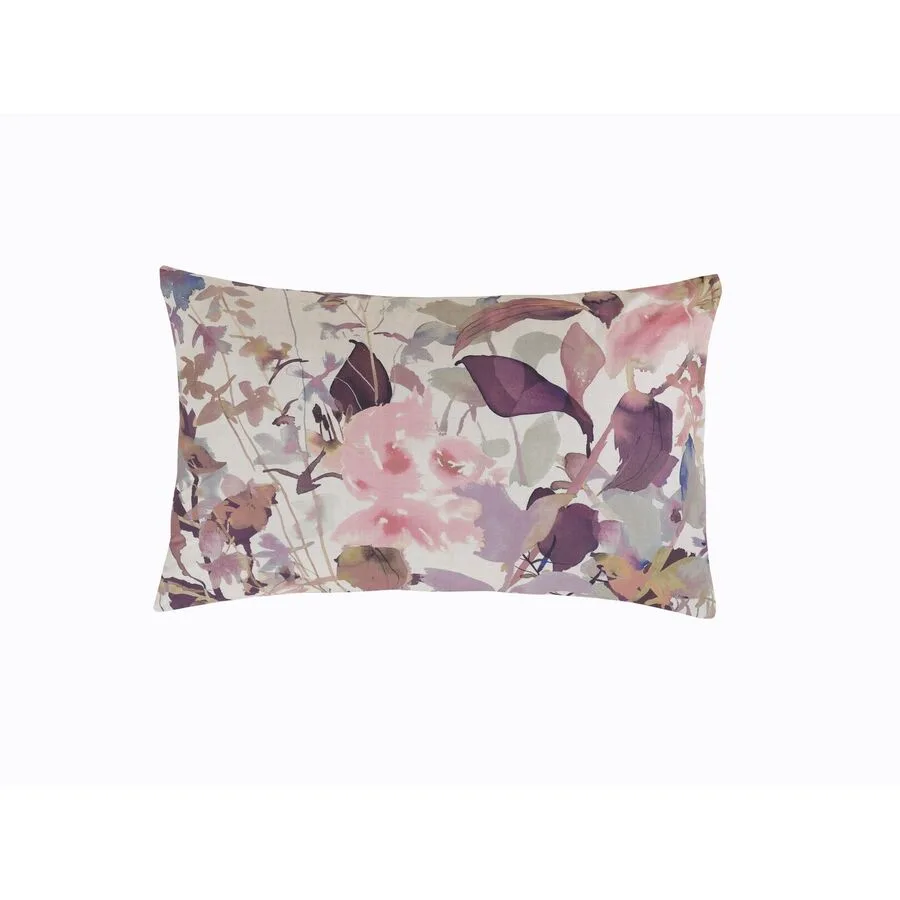 KAS Kissenbezug Sola bunt Blumenmuster Baumwolle B 65 T 100 cm