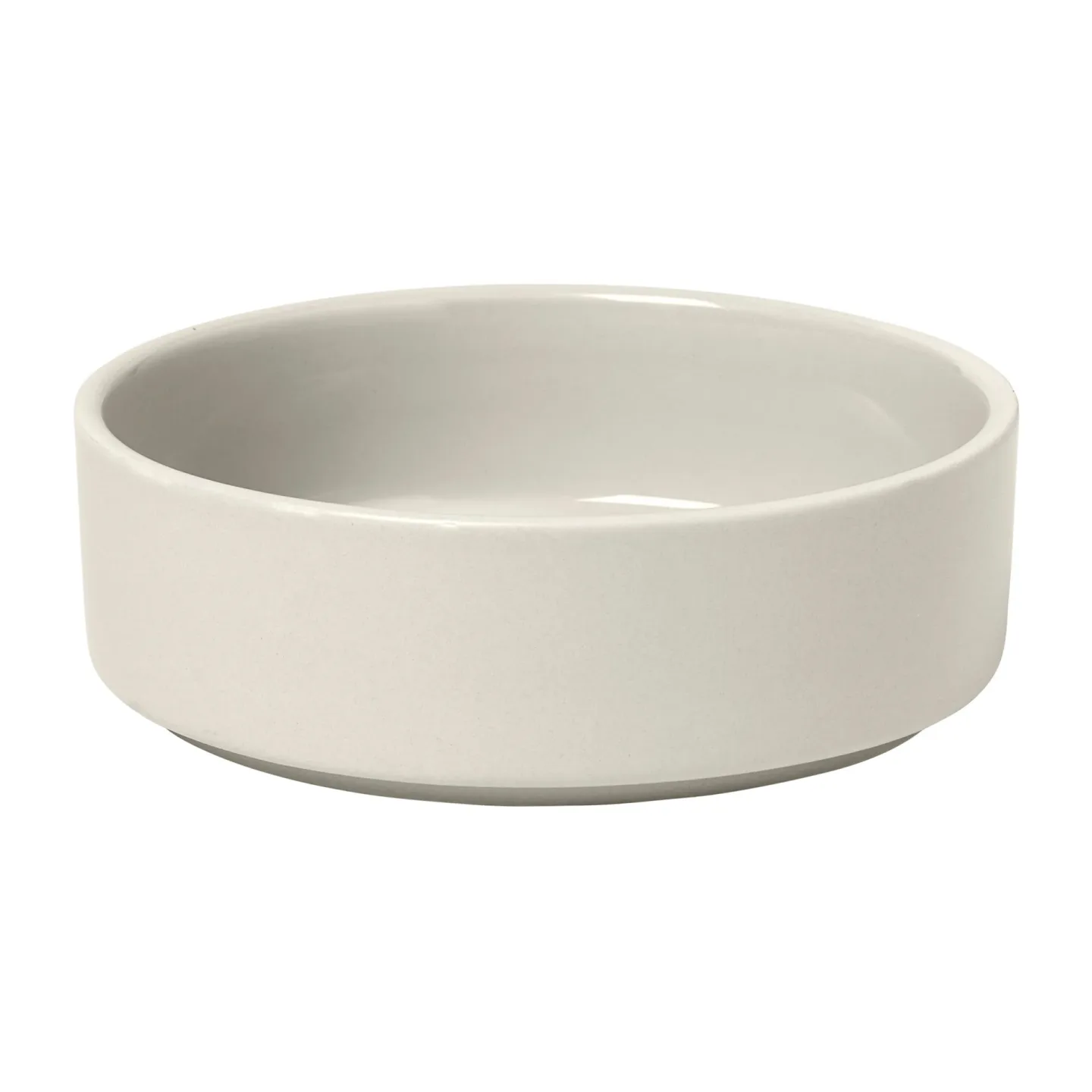 blomus Pilar Schale niedrig Ø14cm Moonbeam