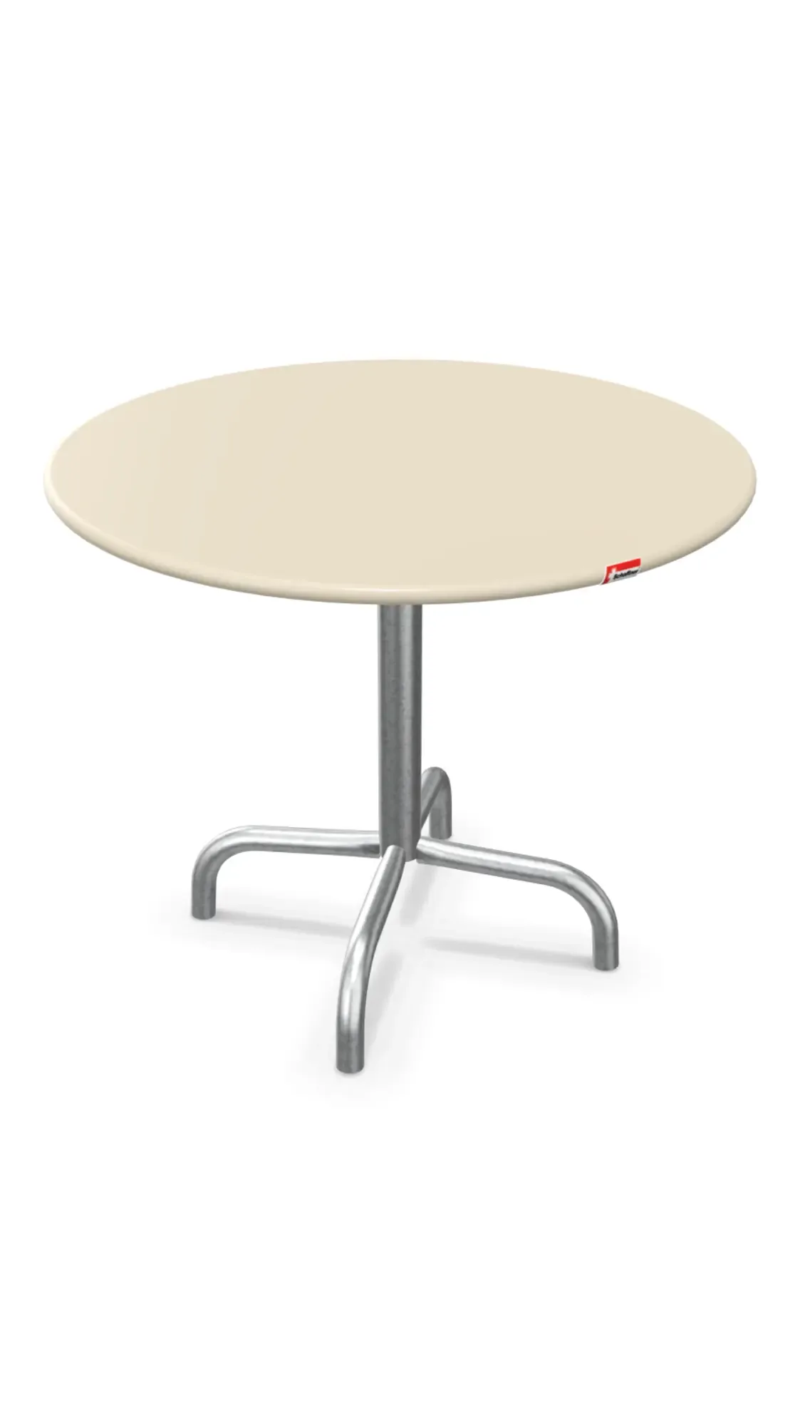 Schaffner Metall-Beistelltisch Rigi Feuerverzinkt Beige | Schubiger Möbel