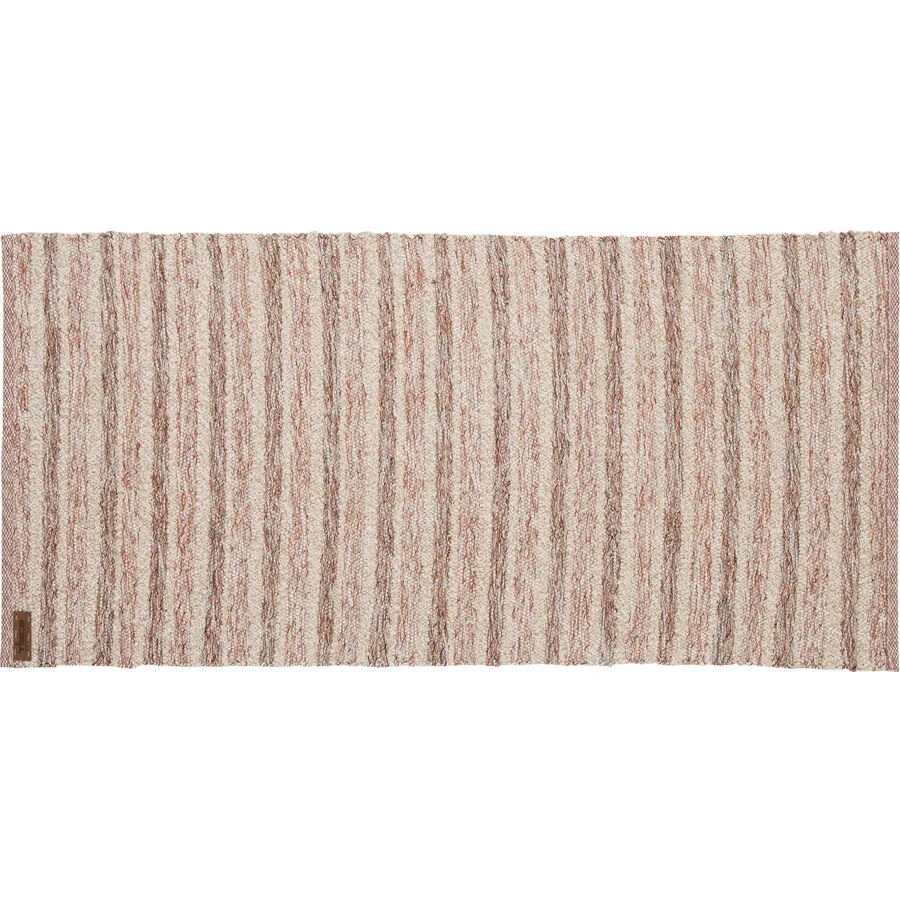 Teppich Mondsee Rot Baumwolle 70 cm 140 cm