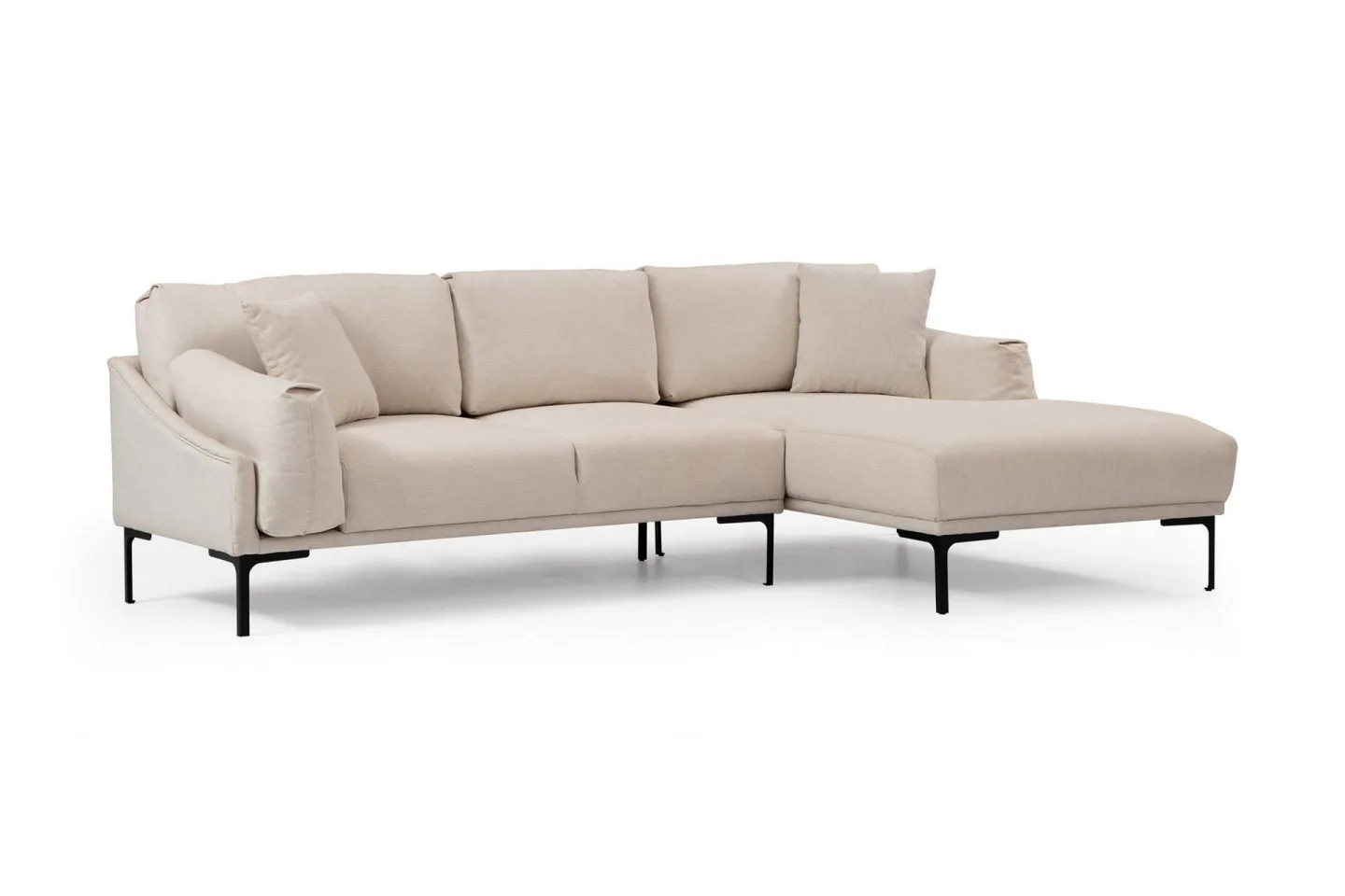 Glenure Soffa m. Divan 4-sits - Cream