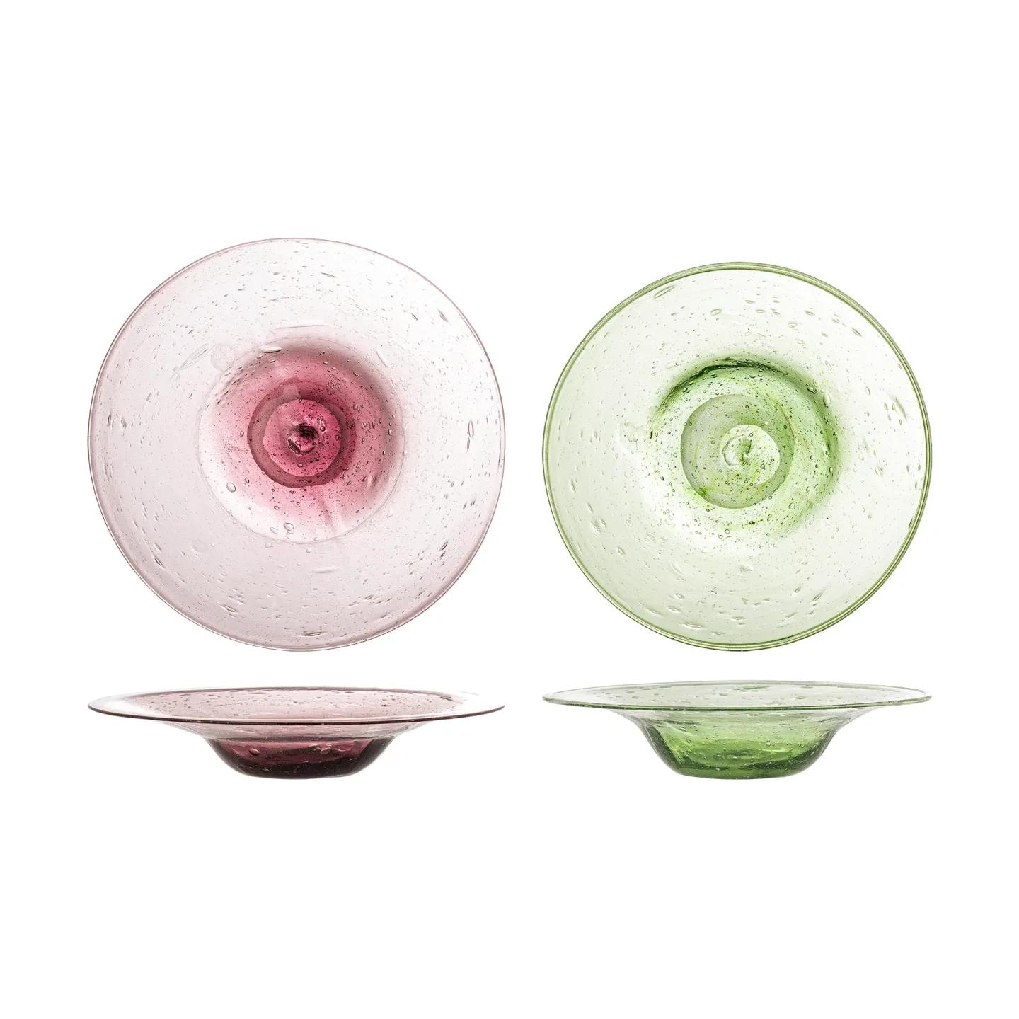 Bloomingville Sunil Dessertteller 2-teilig Grün