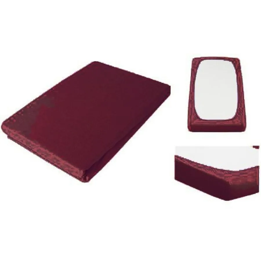 Living Home Fixleintuch Boxspring Premium Rouge fonce Baumwolle/Kunstfaser 200 x 200 cm - Material: 97% Baumwolle, 3% Elasthan