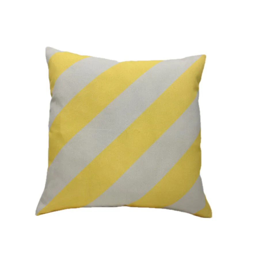 Zierkissen Helena gelb Polyester B 45 T 45 cm