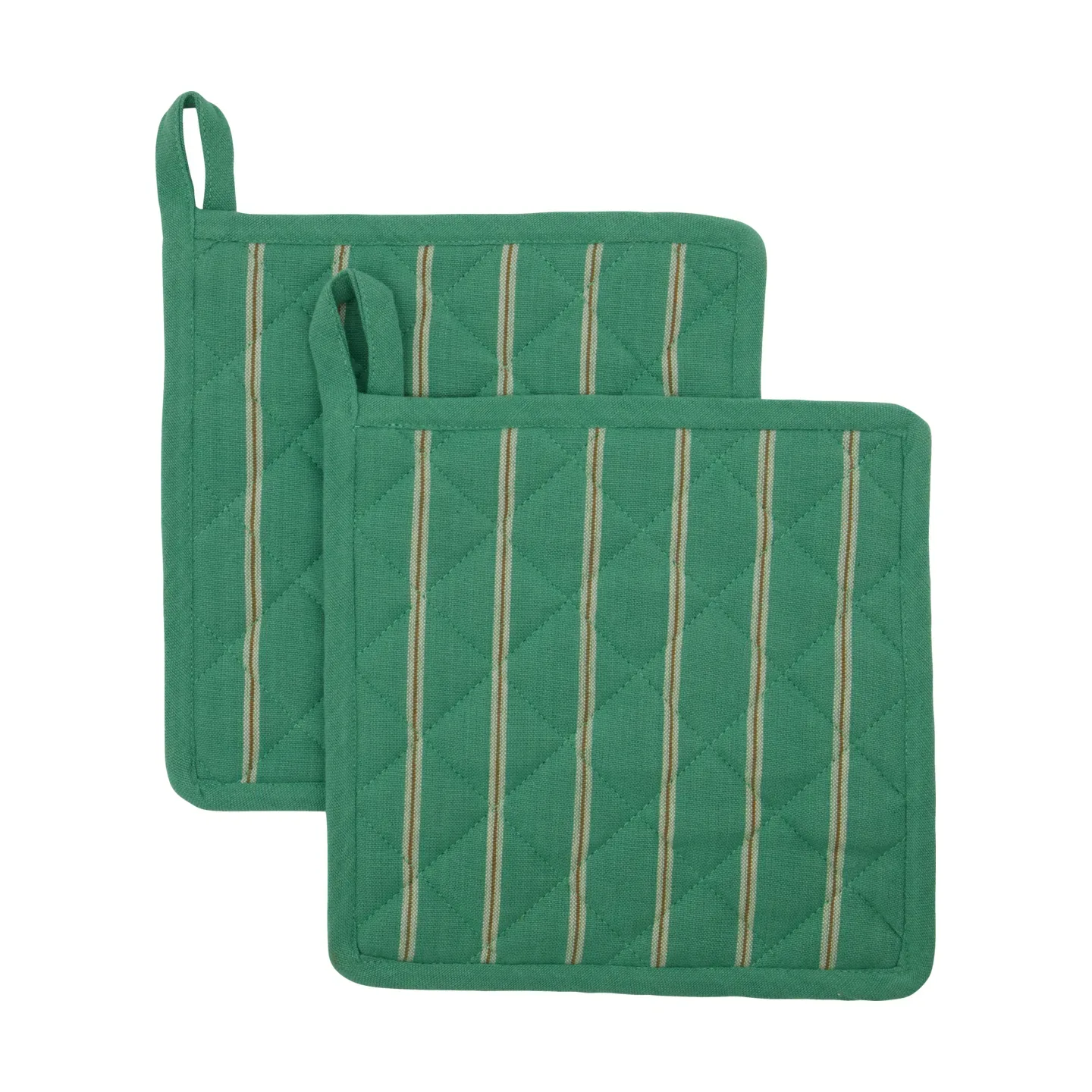 House Doctor Chef Topflappen 22x22 cm 2er-Pack Grün