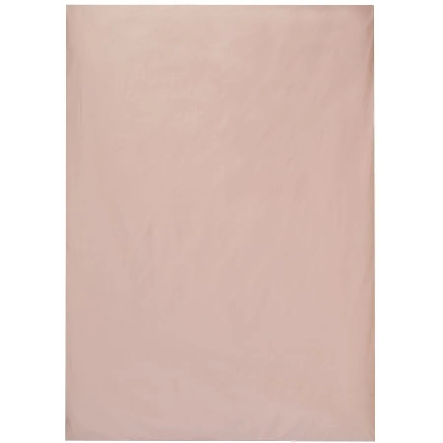 Duvetbezug Mia rose Einfarbig Baumwolle 160 x 210 cm