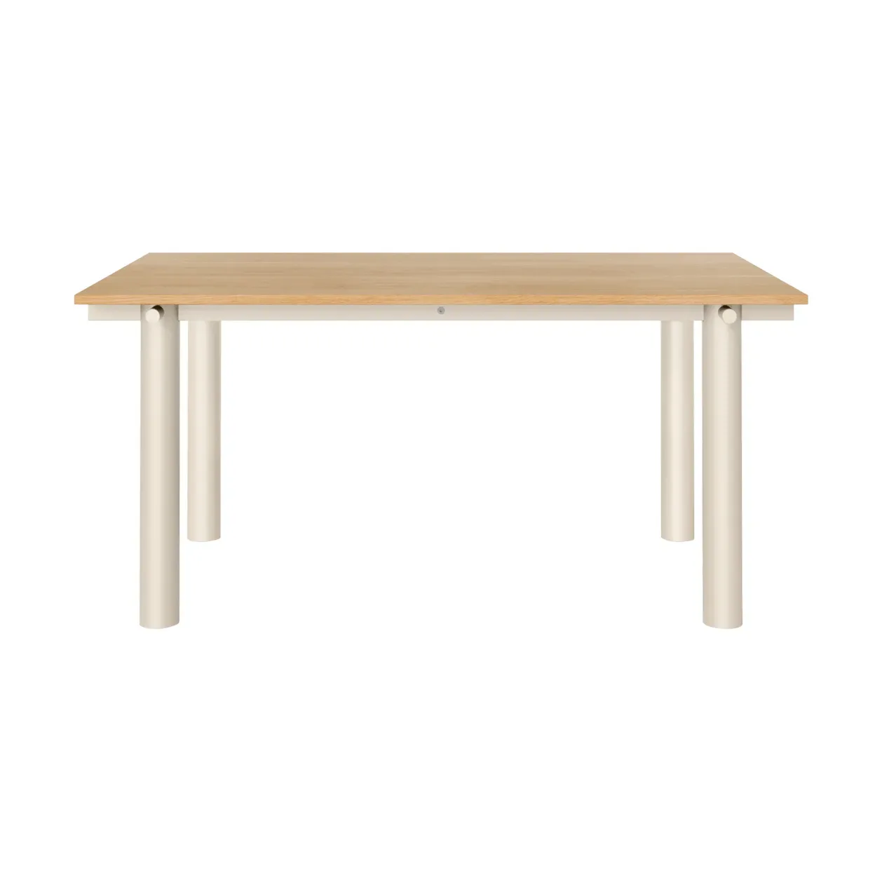 Ferm Living Atura matbord Light cashmere-ekfanér, 90x160 cm