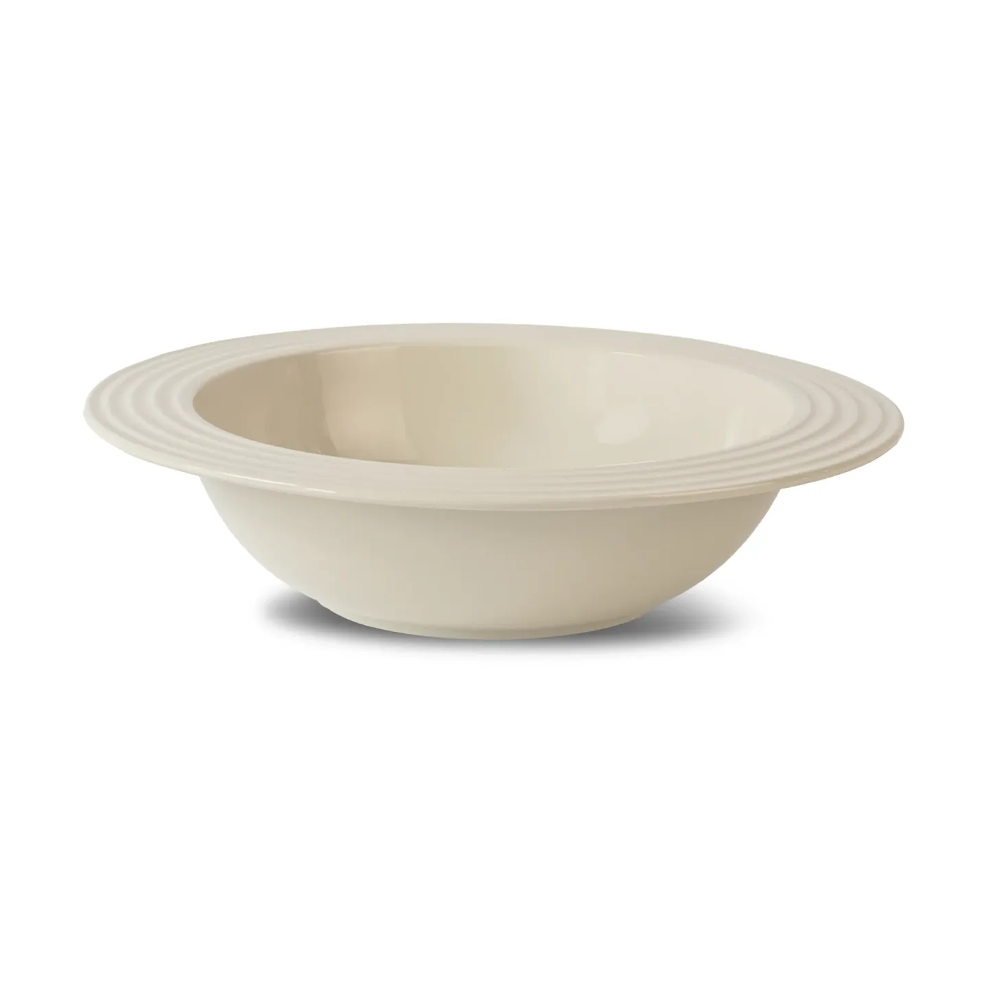 Sagaform Coffee & More tiefer Teller Ø22 cm Beige