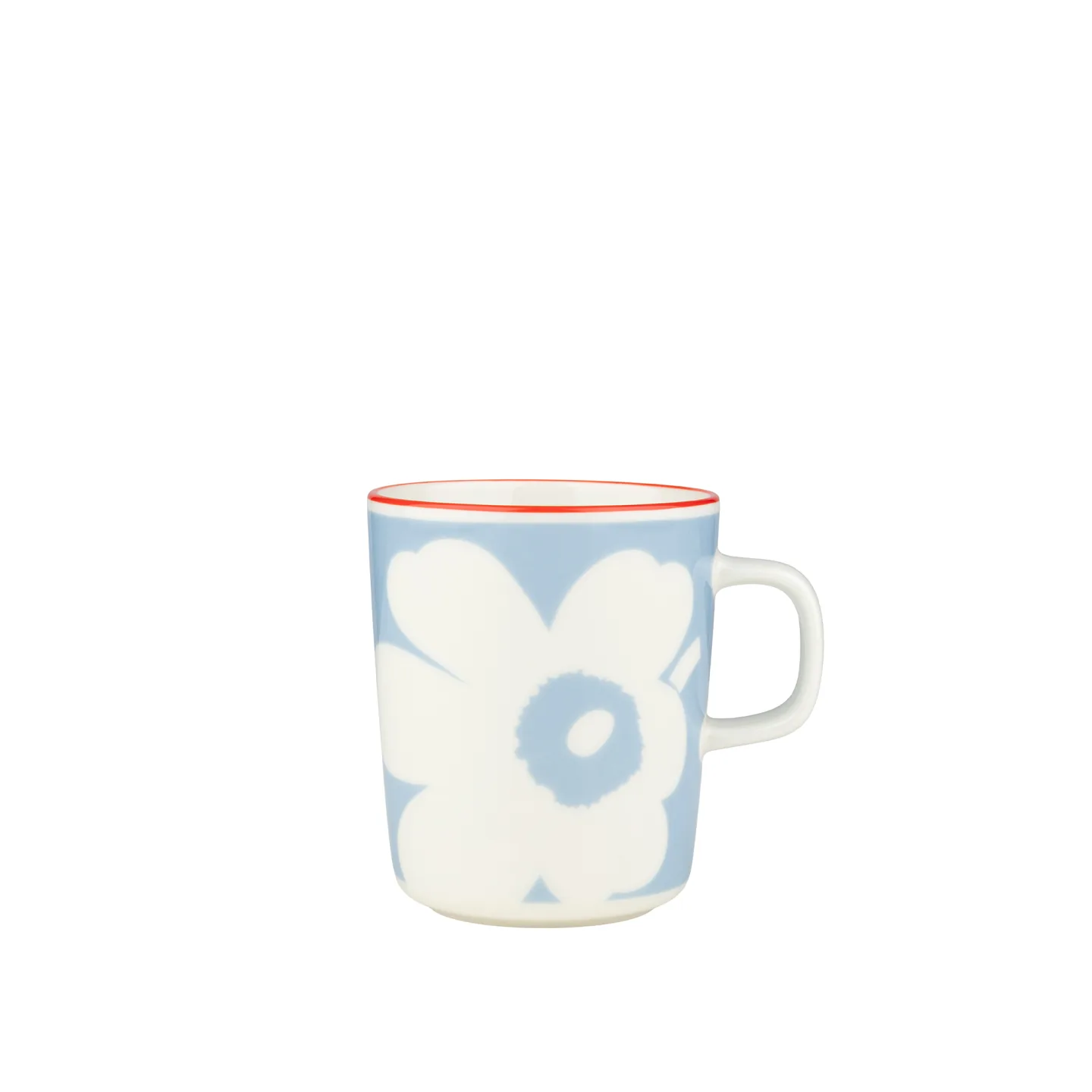 Marimekko - Juhla Unikko Mug 2,5 dl - Kaffekoppar - Sami Ruotsalainen - Röd,Vit,Blå - Sten