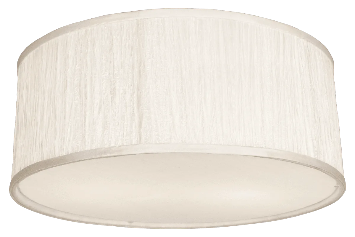 Aneta Lighting - Bendir Ø38 - Takplafond - Vit Plisserad