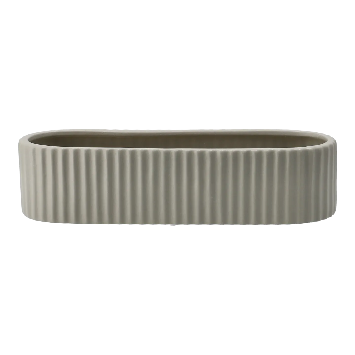 DBKD Stripe adventsljusstake 30 cm Sandy mole