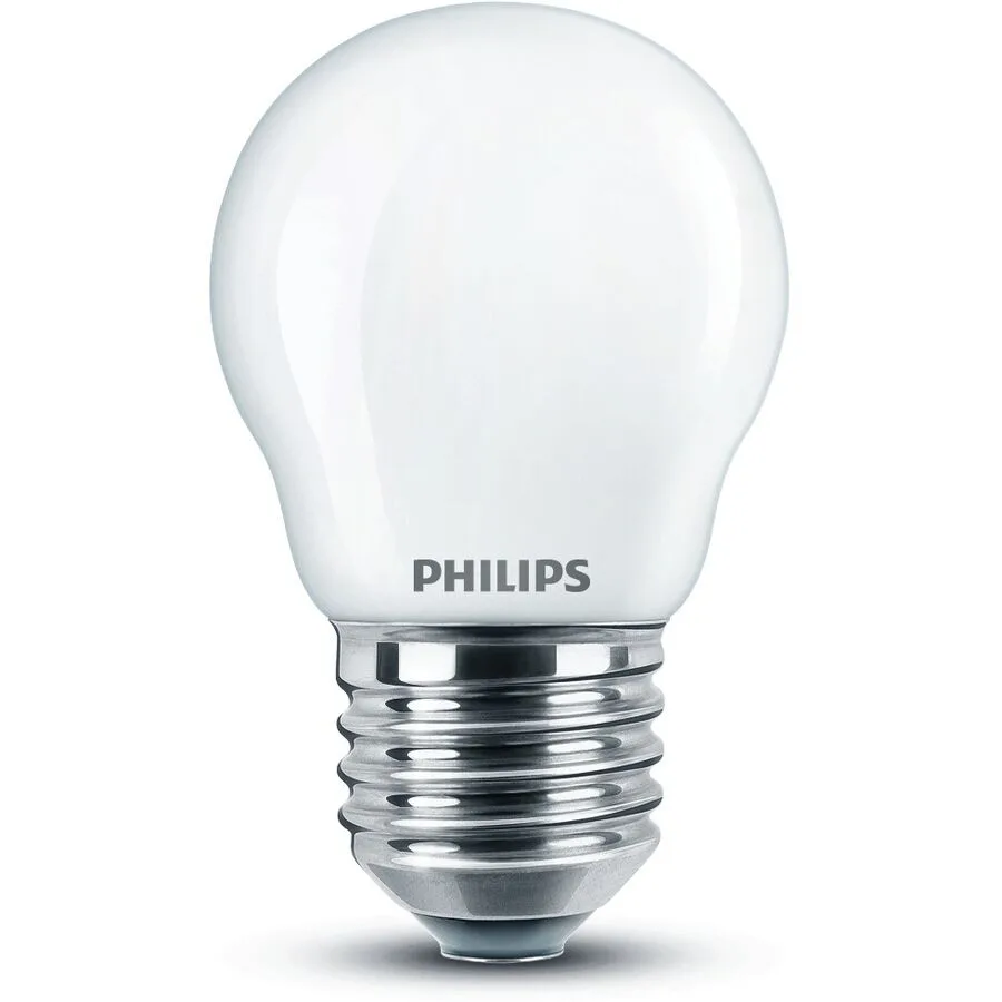 Leuchtmittel Philips Glas E27 3.4 W - Farbe: weiss - LED - Lichtfarbe: Extra warmweiss - LED Leuchtmittel