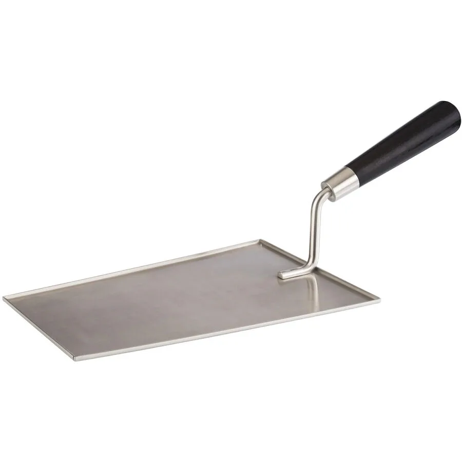 Servierlöffel Aps Schwarz/Silber Edelstahl/Buchenholz T 37 cm