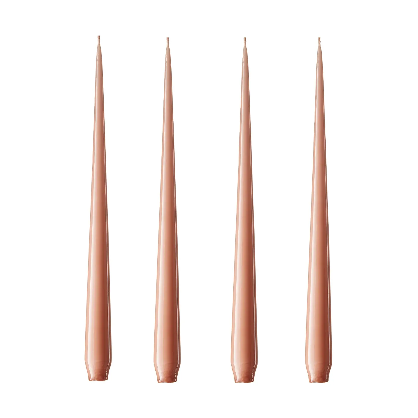 ester & erik ester & erik Kerze 4er Pack lackiert rosy caramel, 32 cm