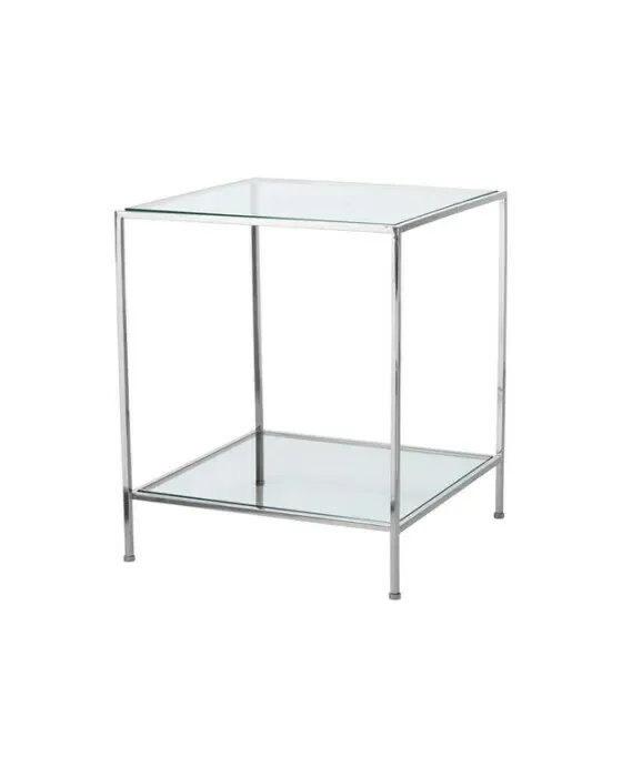 Fleur Side Table Chrome
