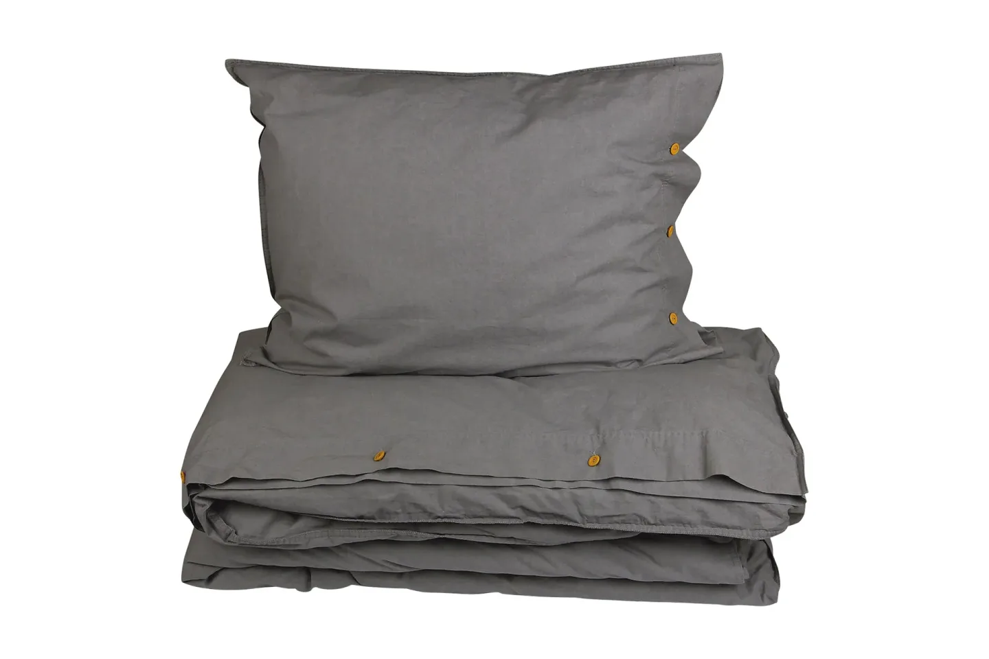 Hygge Bäddset 150x210 cm Grå - Fondaco