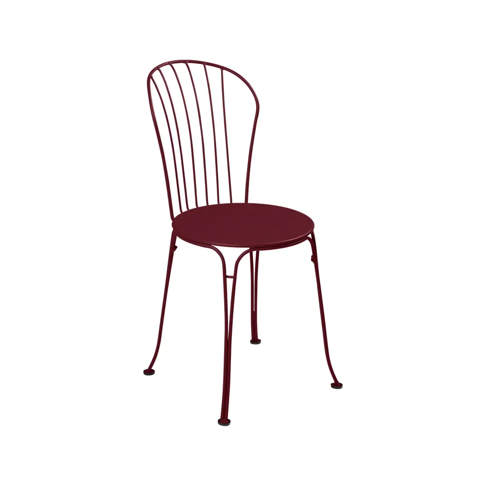 Fermob Opera+ stol Black cherry (vinröd)
