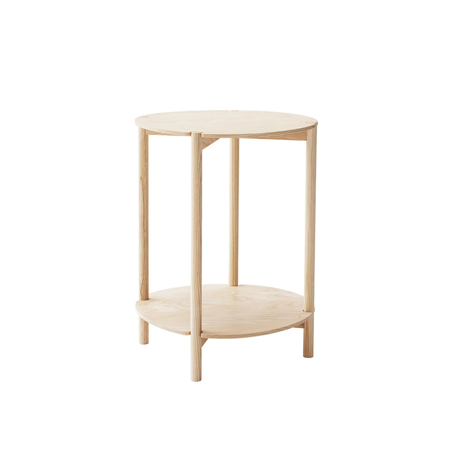 DUX - Lunaria Bord Small Ø 39 cm - Sängbord - Claesson Koivisto Rune - Träfärgad - Trä