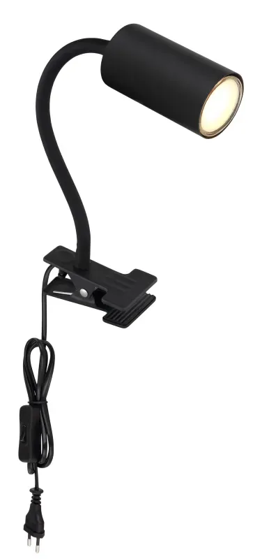 Globo Lighting - Robby - Klämlampa - Svart