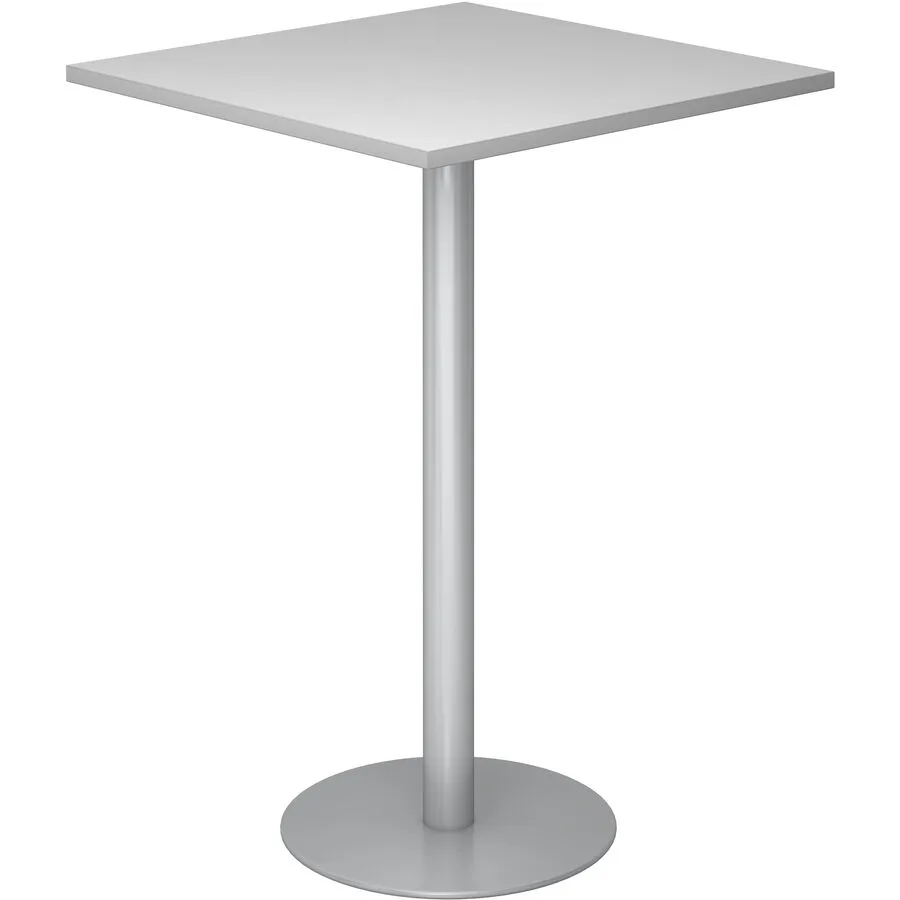 Besprechungstisch Office grau Holzwerkstoff B 80 T 80 cm