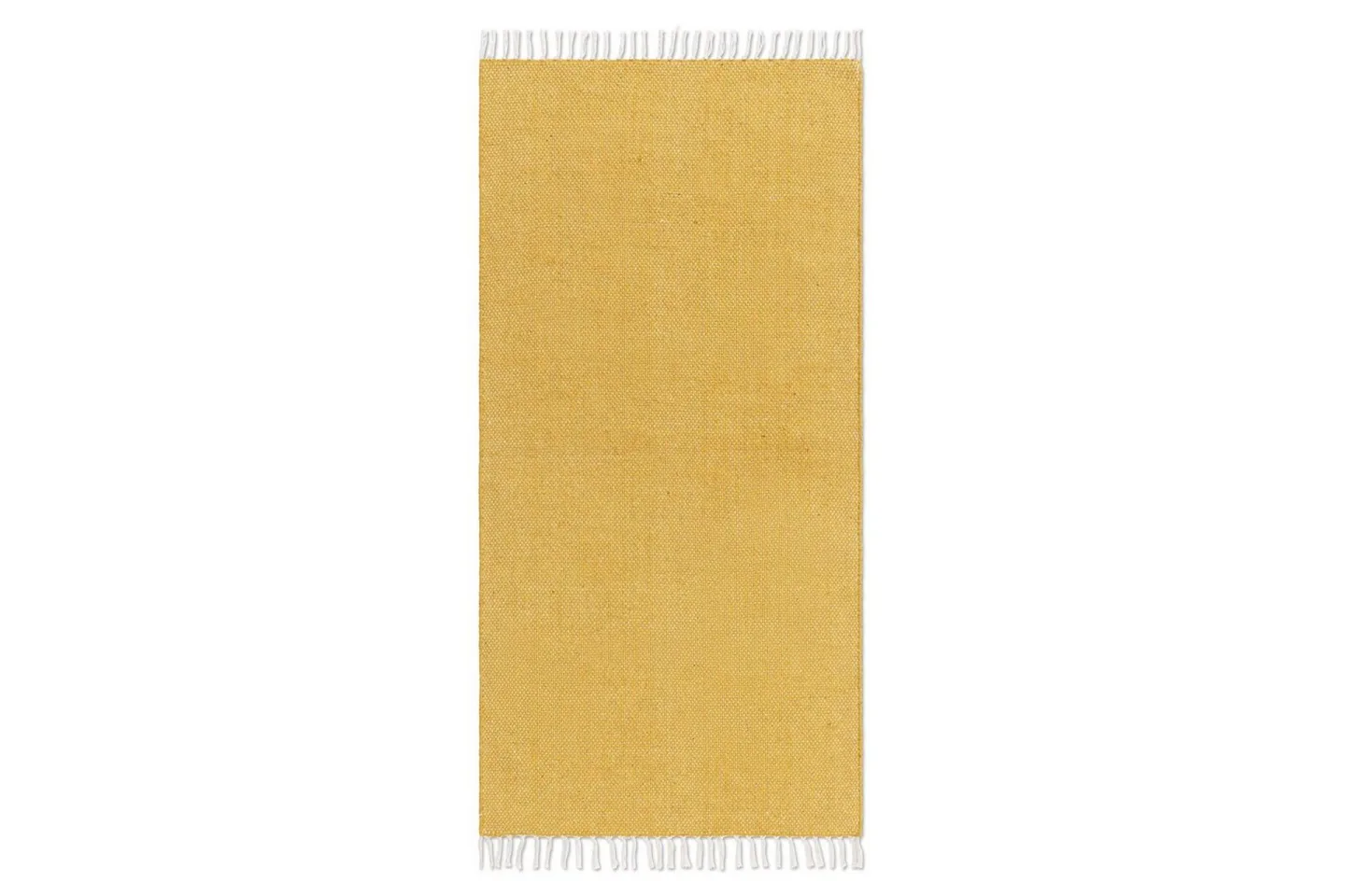 Garnmatta Line - 75x220 cm, Gul